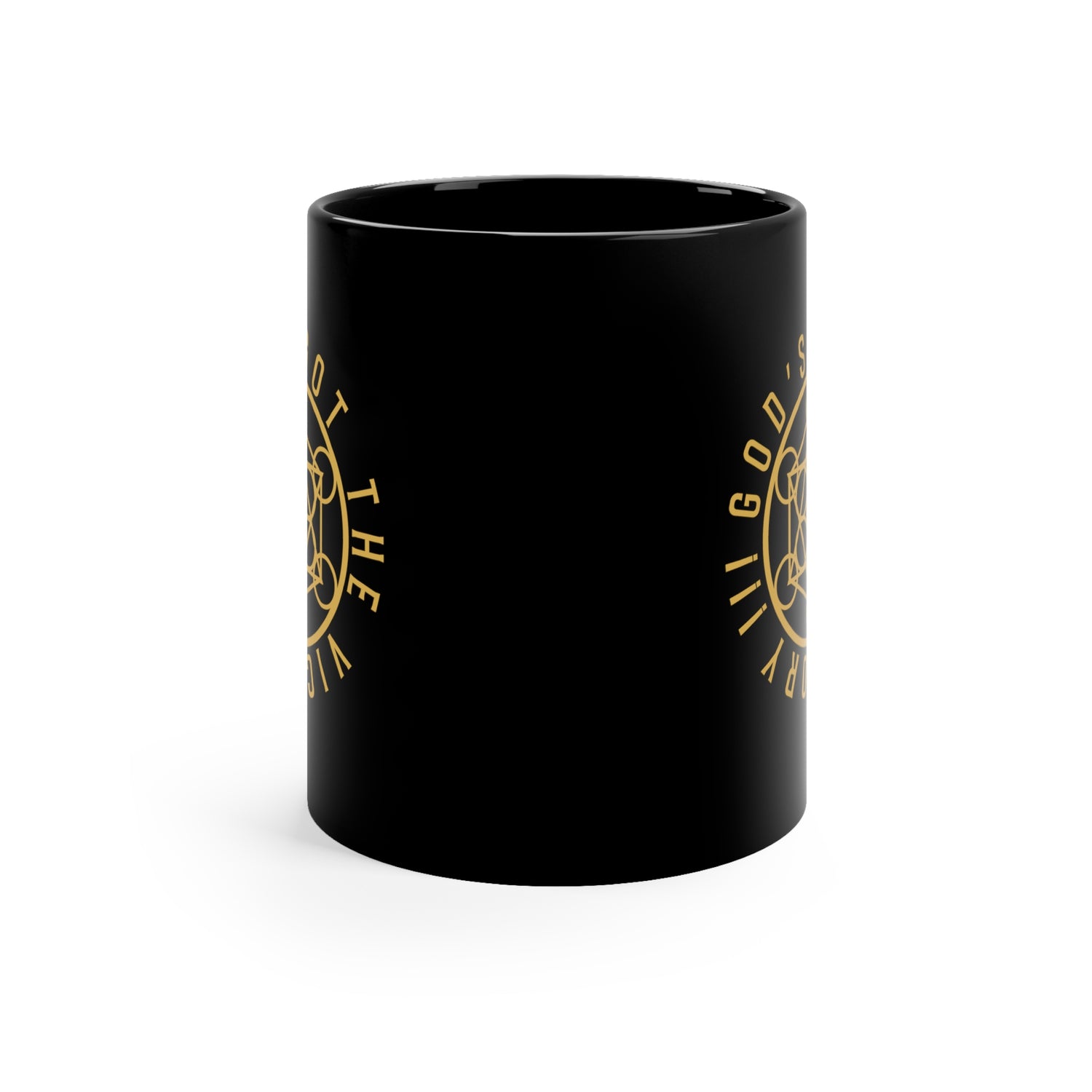 GOD’S GOT THE VICTORY!!! - 11oz Black Mug
