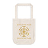 GOD IS THE PLUG - Organic Canvas Tote Bag