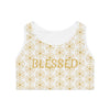 BLESSED - Pattern Design - Sports Bra (AOP)