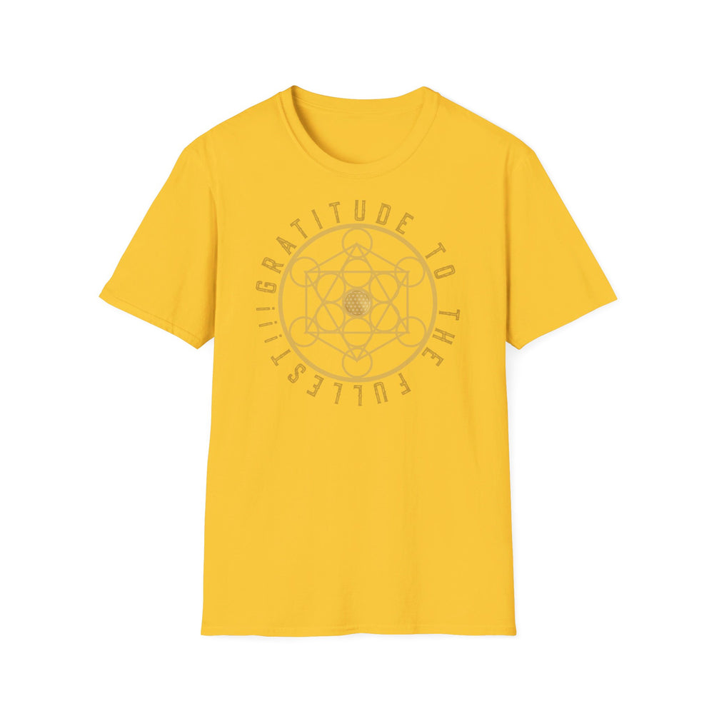 GRATITUDE TO THE FULLEST - Unisex Soft-Style T-Shirt