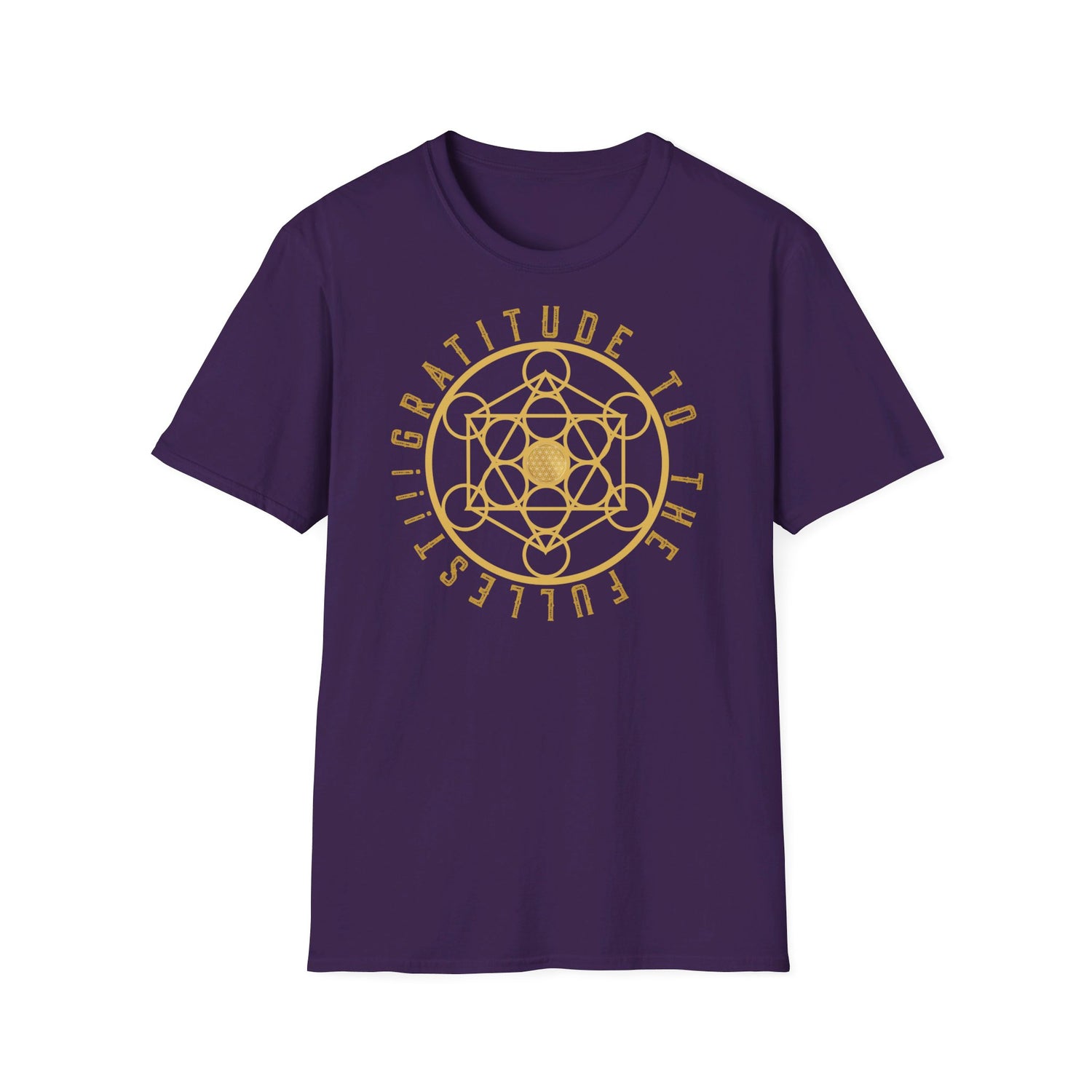 GRATITUDE TO THE FULLEST - Unisex Soft-Style T-Shirt