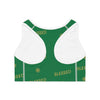 DYNYSTY - Sports Bra (AOP)  - GREEN