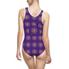 BLESSED - Women's Classic One-Piece Swimsuit (AOP) - PURPLE