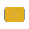 LOTS OF LOVE - Car Mats (Set of 4) - YELLOW