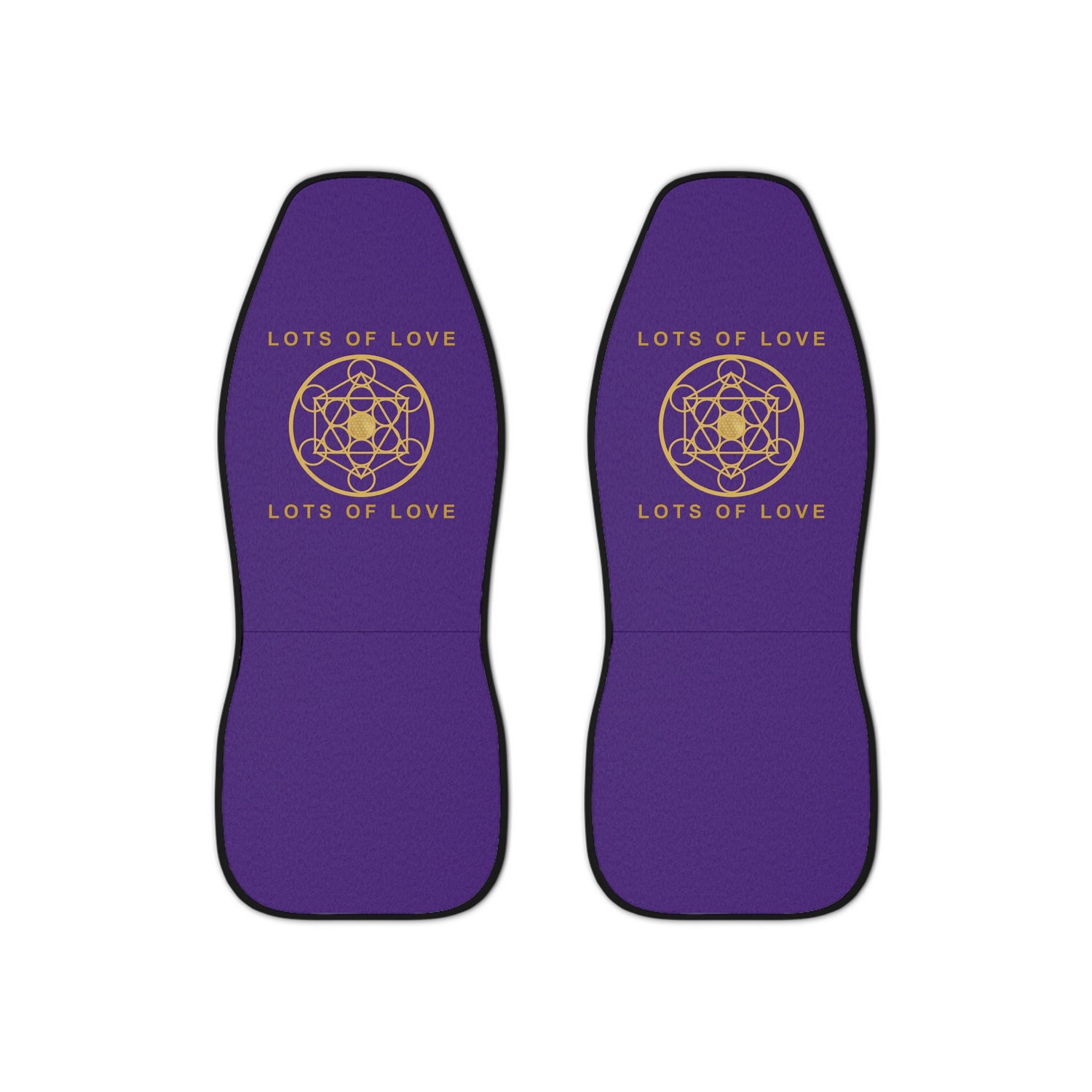LOTS OF LOVE - Car Seat Covers - Purple