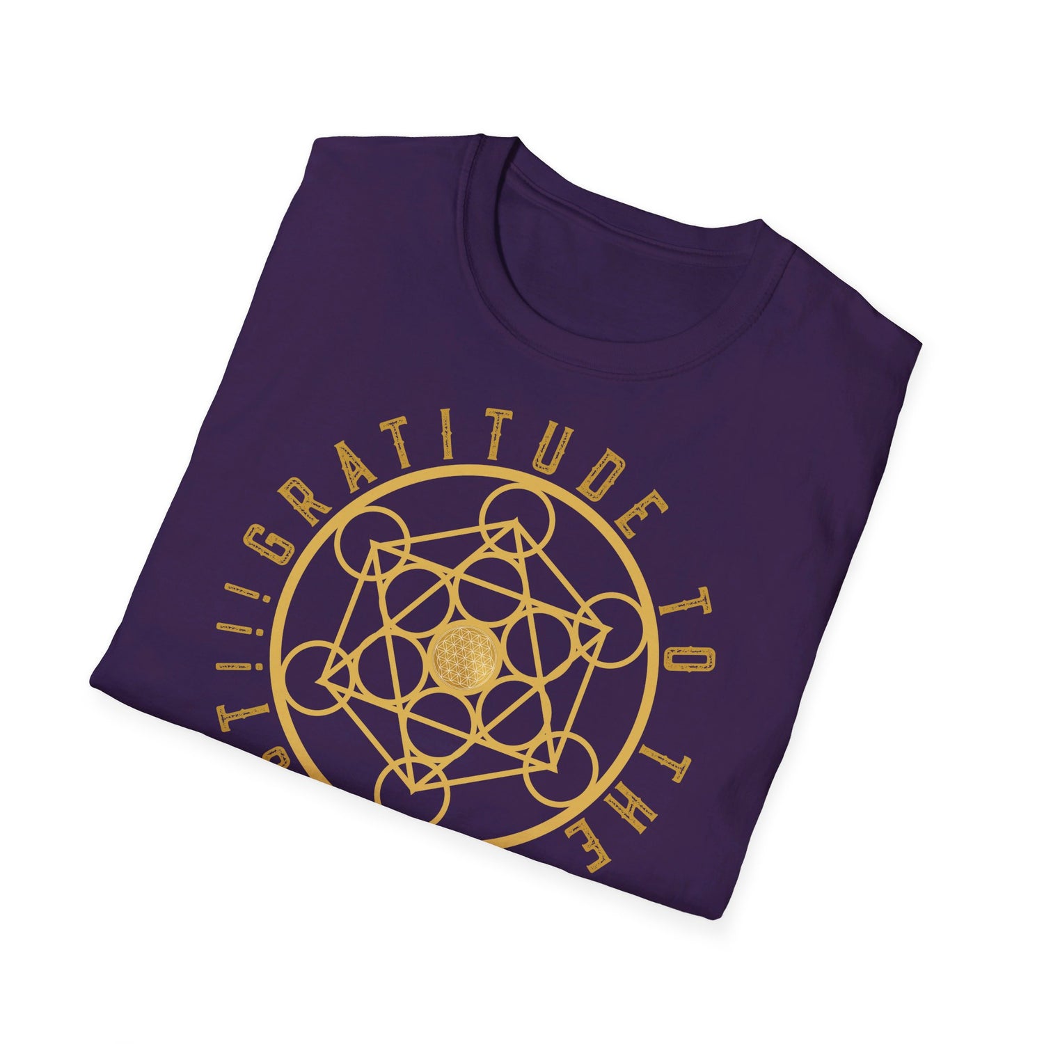 GRATITUDE TO THE FULLEST - Unisex Soft-Style T-Shirt