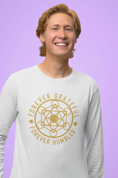 FOREVER GRATEFUL FOREVER HUMBLED - Ultra Cotton Long Sleeve Tee
