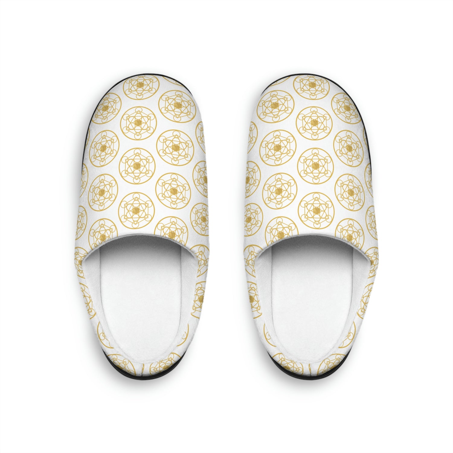 DYNYSTY - Women's Indoor Slippers - White