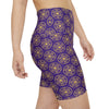 DYNYSTY - Women's Workout Shorts (AOP) - Purple