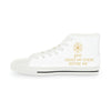 GOD ORDER MY STEPS BEFORE ME - Men's High Top Sneakers