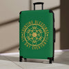 COUNTING BLESSINGS ALL DAY EVERYDAY!!! - Suitcase - Green