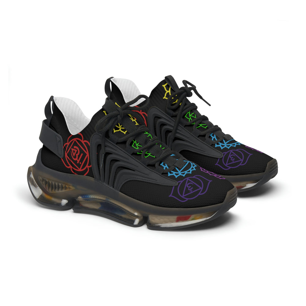 CHAKRA DYNYSTY - Women's Mesh Sneakers - Black