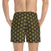 DYNYSTY - Swim Trunks (AOP) - Black