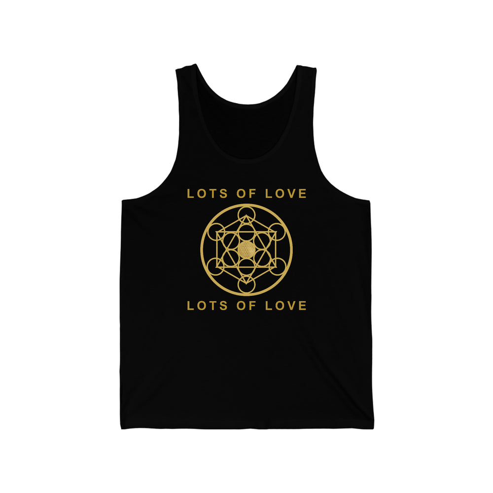 LOTS OF LOVE - Unisex Jersey Tank