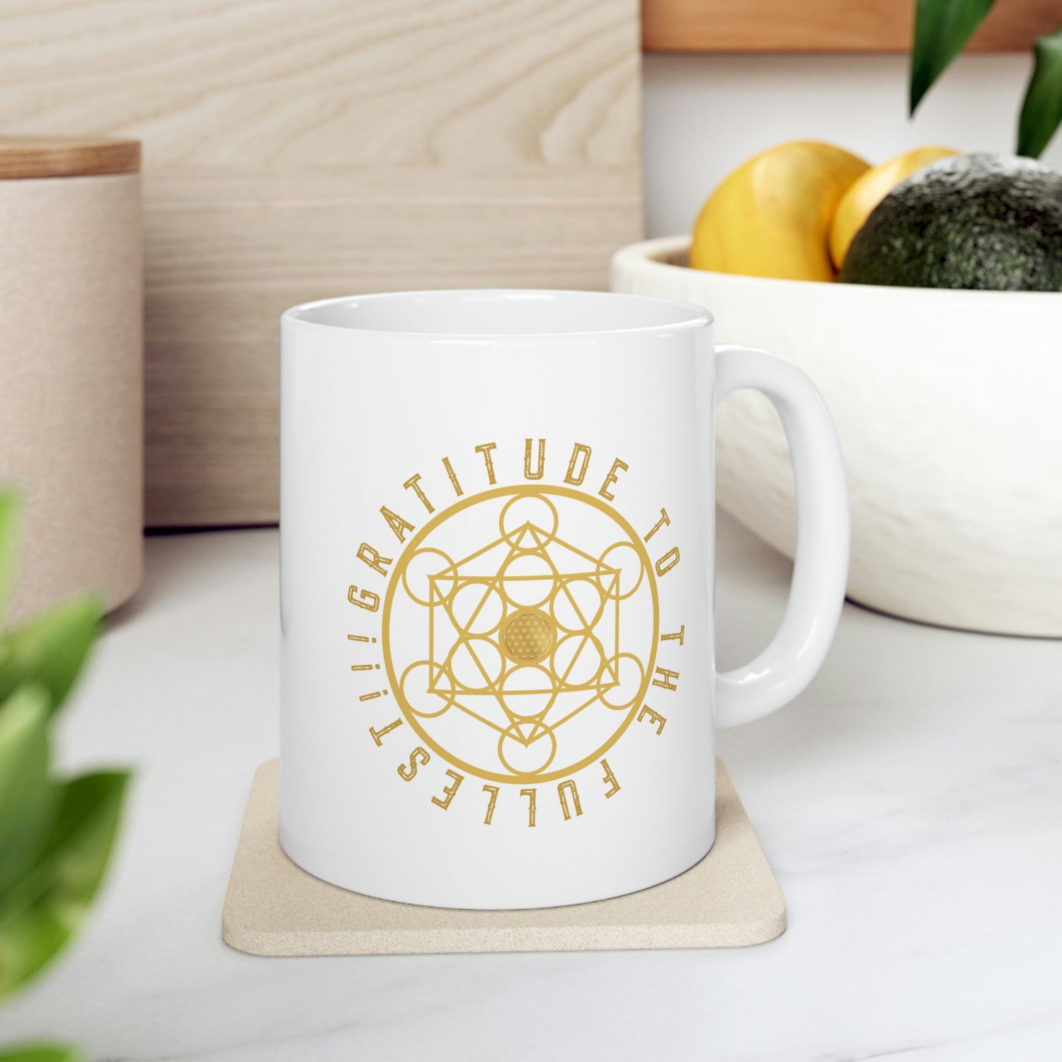 GRATITUDE TO THE FULLEST!!! - Ceramic Mug 11oz