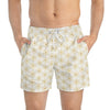 DYNYSTY - Swim Trunks (AOP) - White