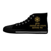 GOD ORDER MY STEPS BEFORE ME - Women's High Top Sneakers - Black