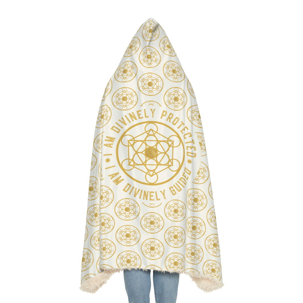 I AM DIVINELY PROTECTED I AM DIVINELY GUIDED - Snuggle Blanket