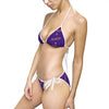 BLESSED - Women's Bikini Swimsuit (AOP) - Purple
