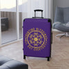 COUNTING BLESSINGS ALL DAY EVERYDAY!!! - Suitcase - Purple