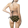 DYNYSTY - Women's Bikini Swimsuit (AOP) - Black