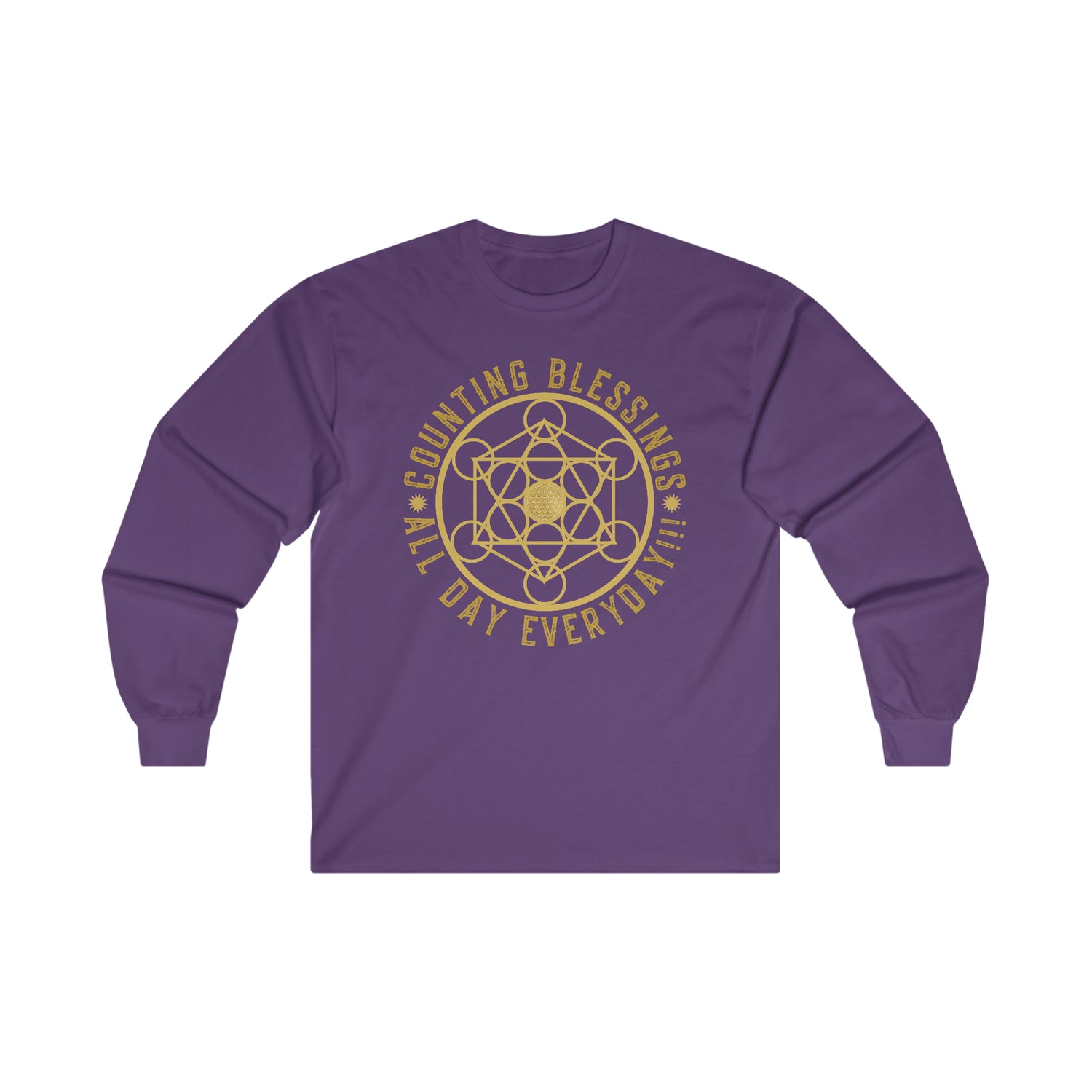 COUNTING BLESSINGS ALL DAY EVERYDAY!!! - Ultra Cotton Long Sleeve Tee