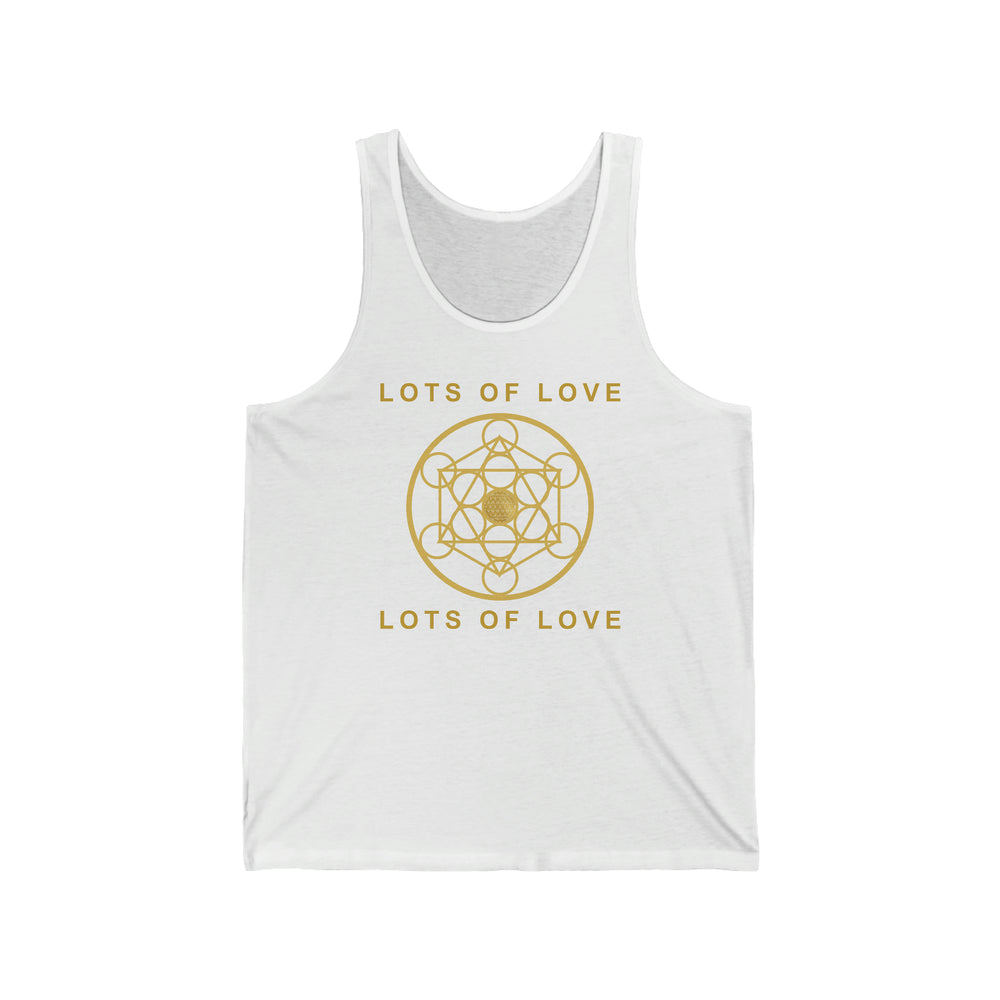LOTS OF LOVE - Unisex Jersey Tank