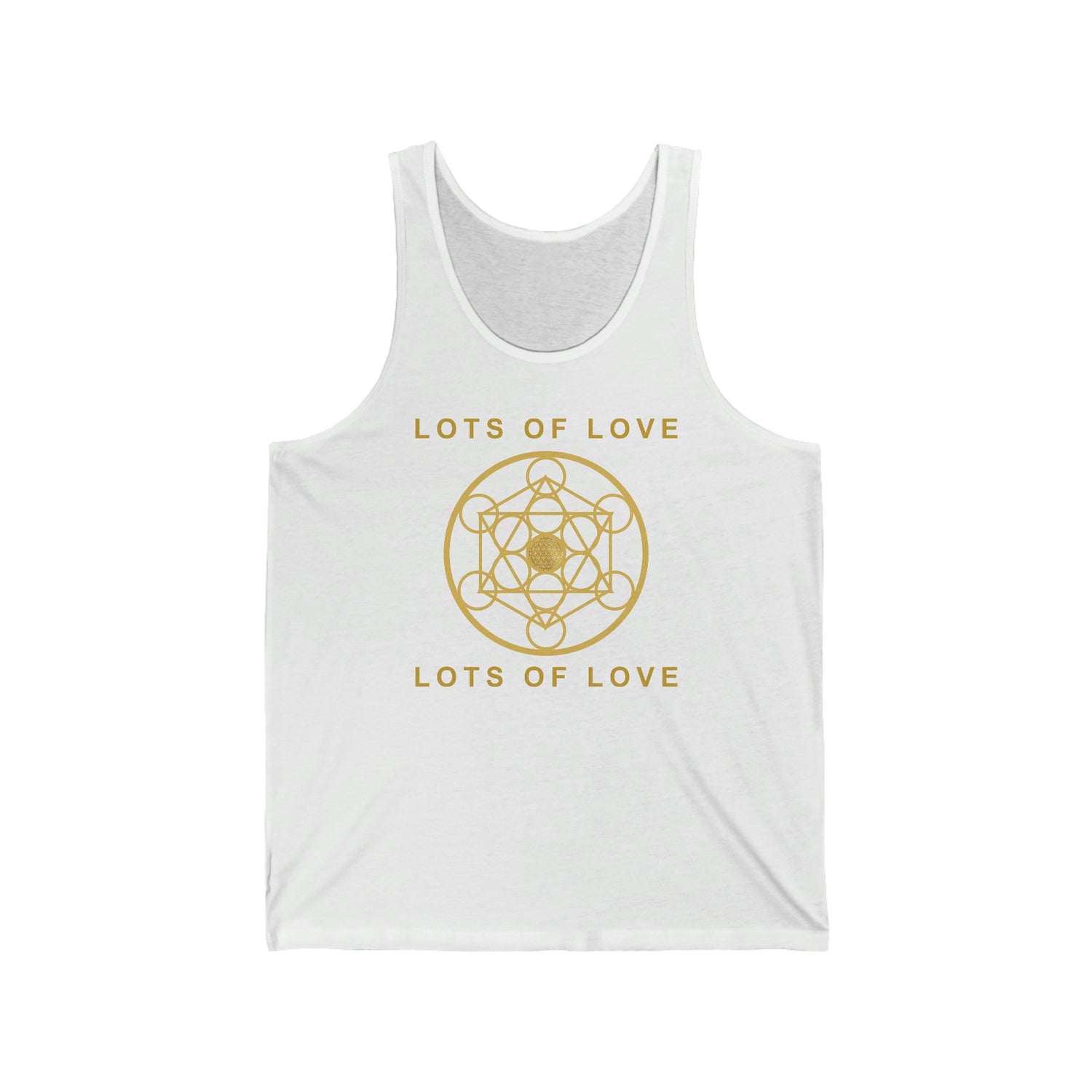 LOTS OF LOVE - Unisex Jersey Tank