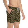 DYNYSTY - Swim Trunks (AOP) - Black