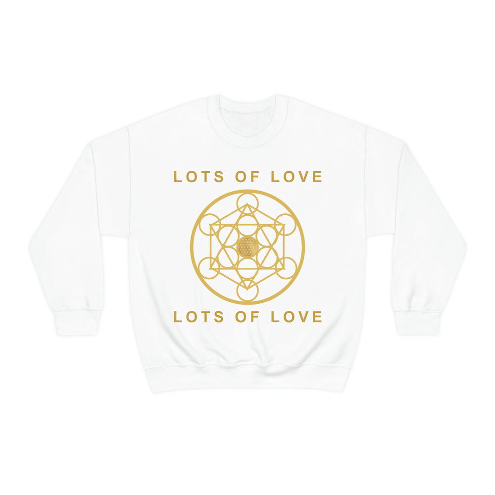 LOTS OF LOVE - Unisex Heavy Blend™ Crewneck Sweatshirt