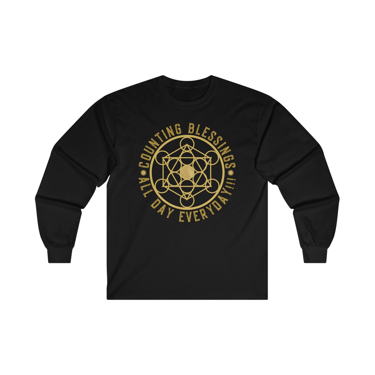 COUNTING BLESSINGS ALL DAY EVERYDAY!!! - Ultra Cotton Long Sleeve Tee