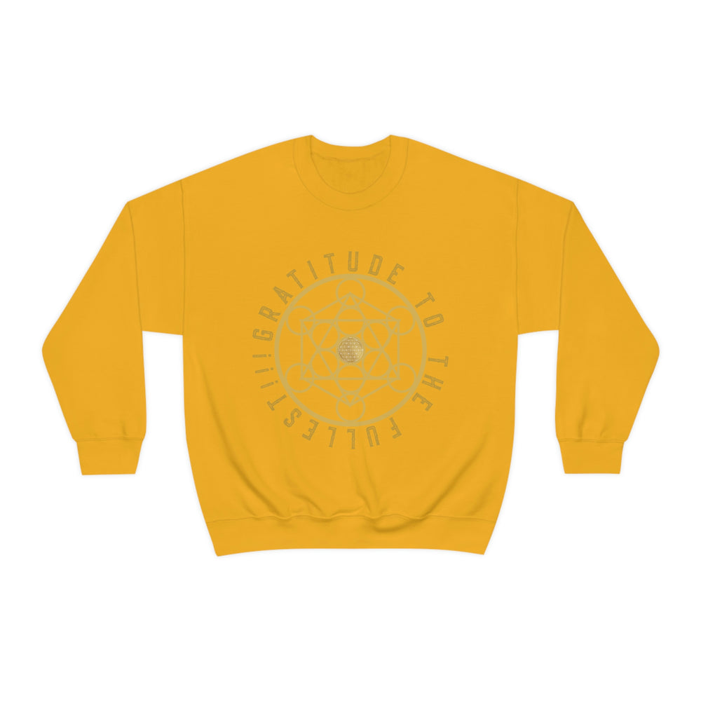 GRATITUDE TO THE FULLEST!!! - Unisex Heavy Blend™ Crewneck Sweatshirt