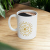 PEACE LOVE LIGHT INSIGHT - Ceramic Mug 11oz