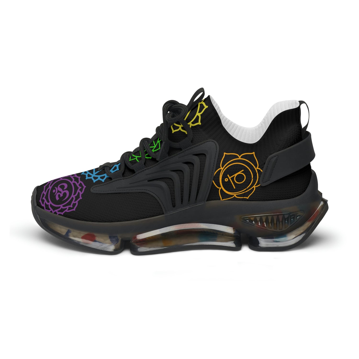 CHAKRA DYNYSTY - Women's Mesh Sneakers - Black