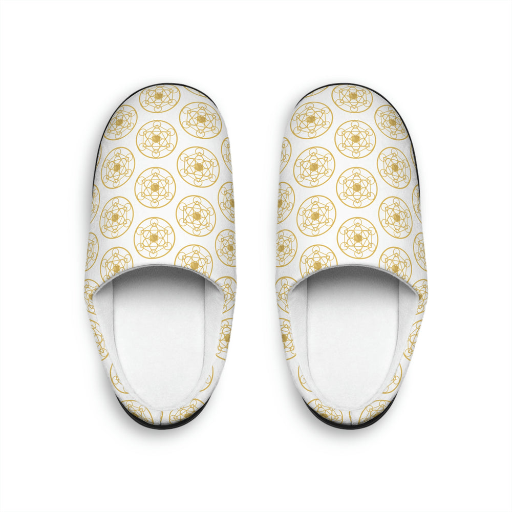DYNYSTY - Men's Indoor Slippers - White