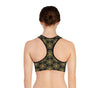 DYNYSTY - Sports Bra (AOP) - Black
