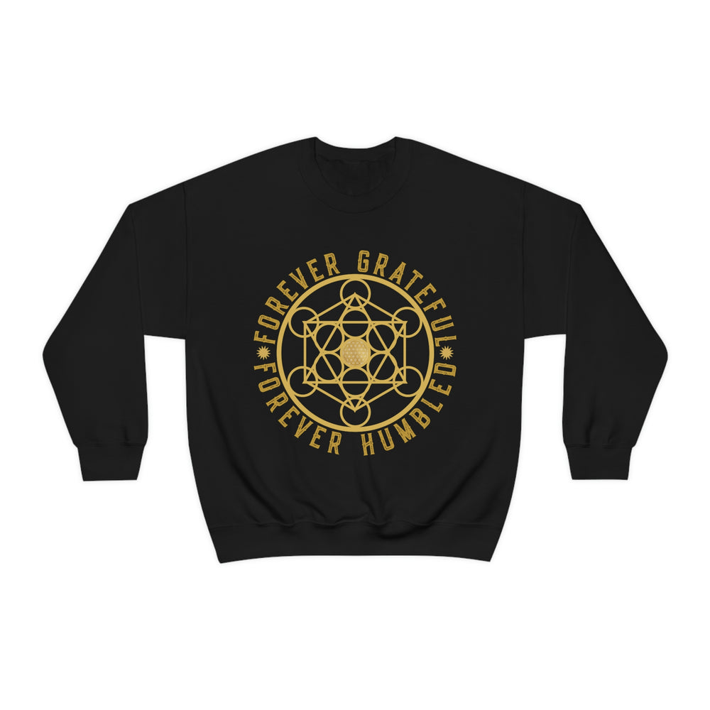 FOREVER GRATEFUL FOREVER HUMBLED - Unisex Heavy Blend™ Crewneck Sweatshirt