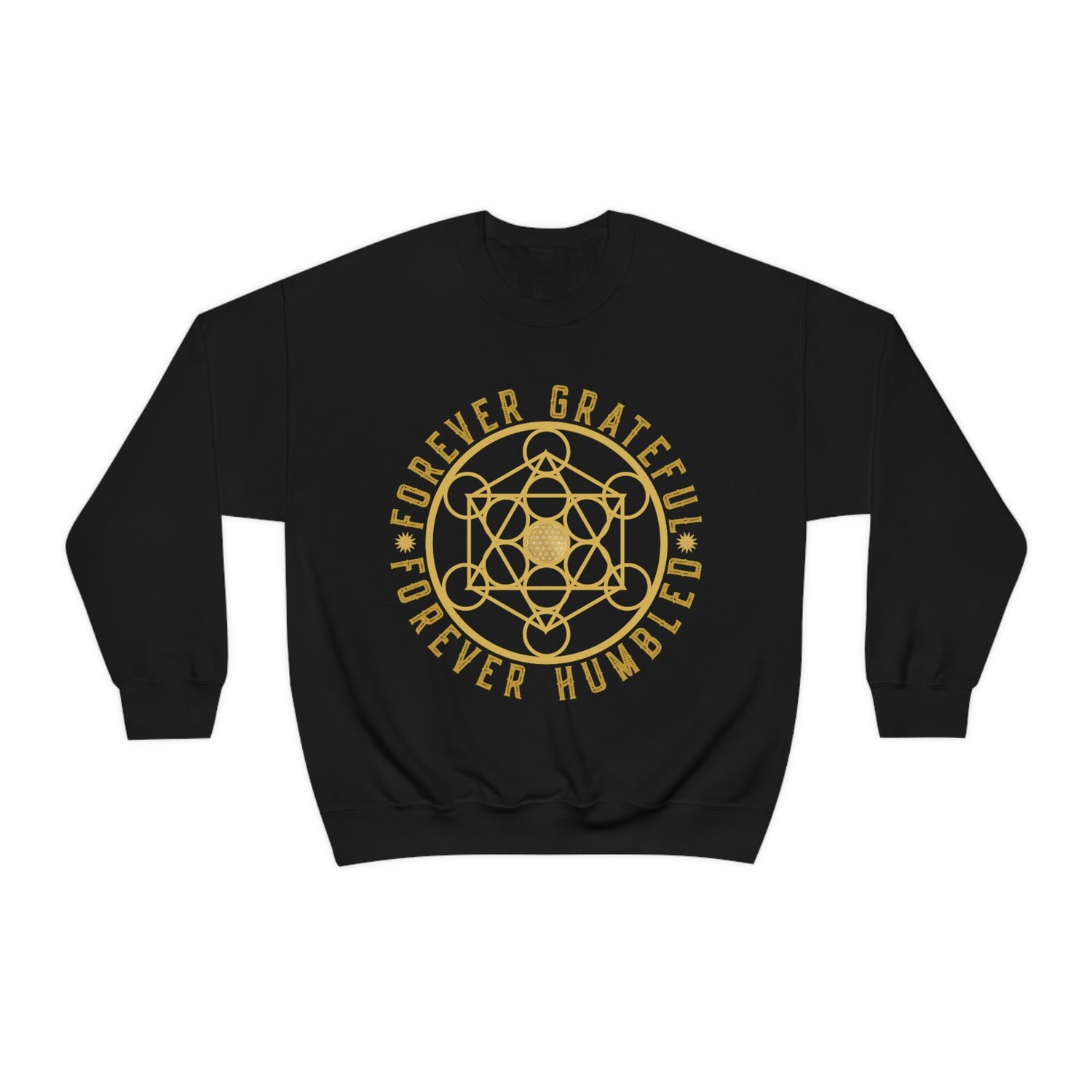 FOREVER GRATEFUL FOREVER HUMBLED - Unisex Heavy Blend™ Crewneck Sweatshirt