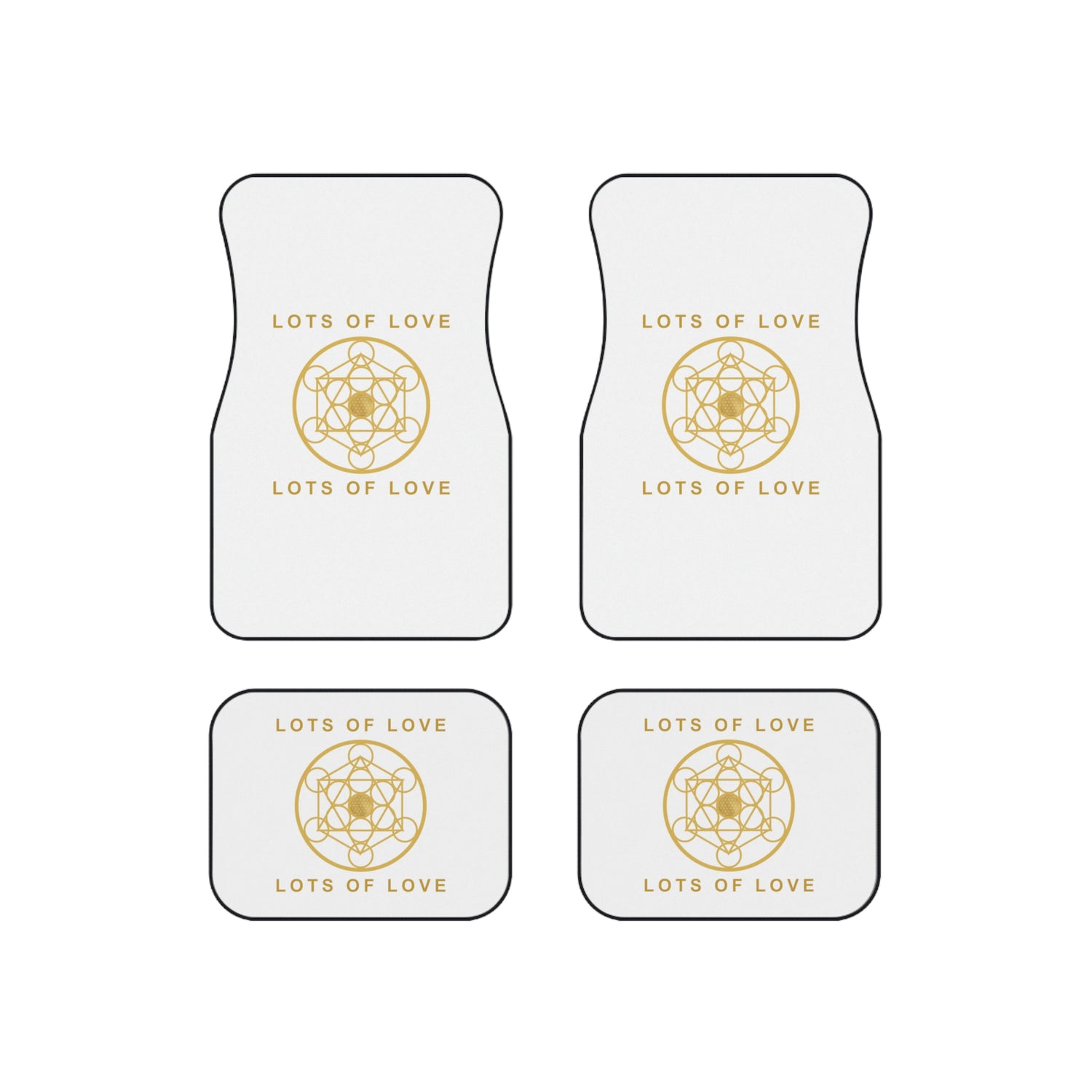 LOTS OF LOVE - Car Mats (Set of 4)
