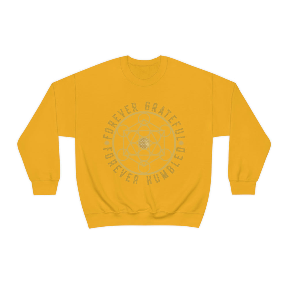 FOREVER GRATEFUL FOREVER HUMBLED - Unisex Heavy Blend™ Crewneck Sweatshirt