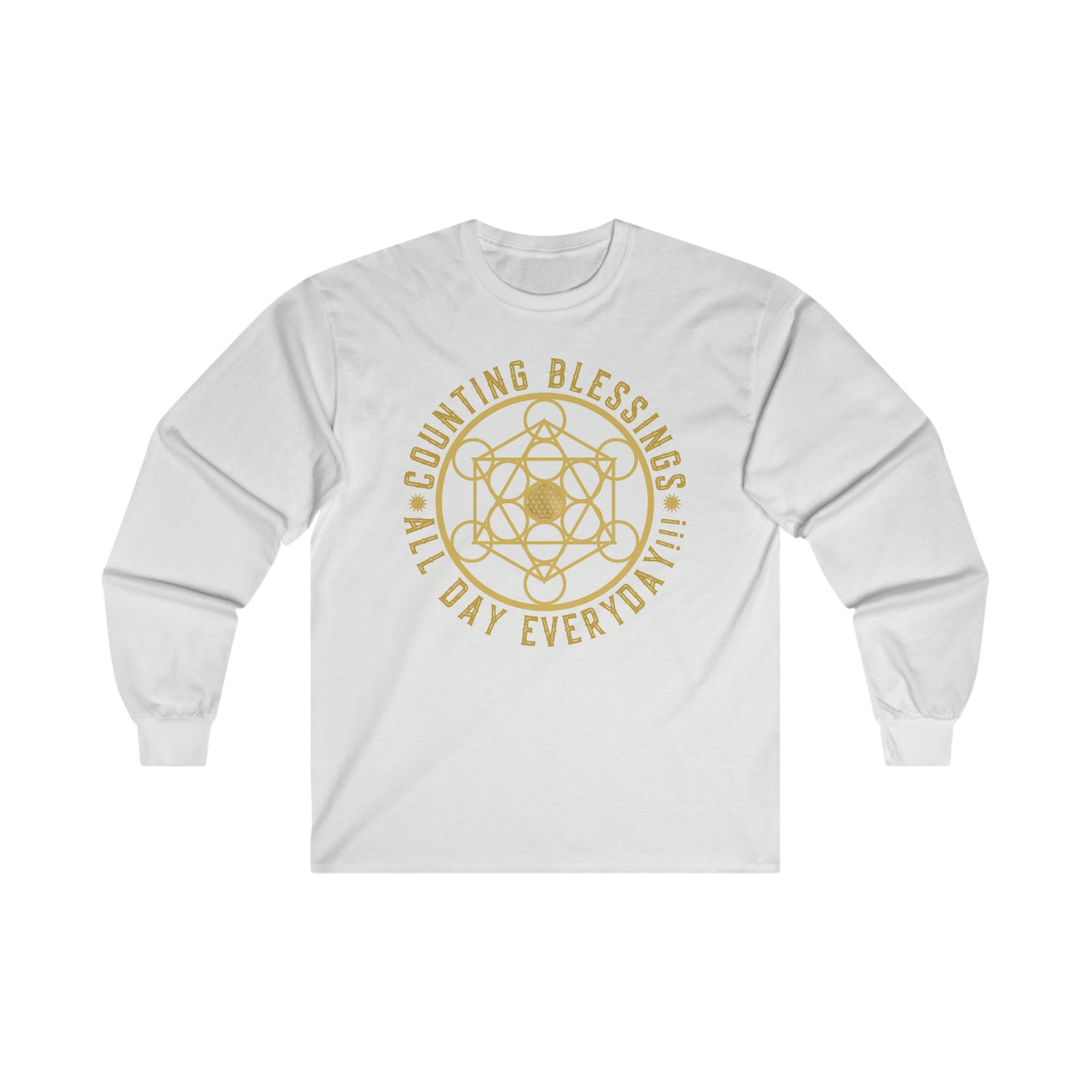 COUNTING BLESSINGS ALL DAY EVERYDAY!!! - Ultra Cotton Long Sleeve Tee