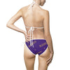 BLESSED - Women's Bikini Swimsuit (AOP) - Purple