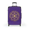 COUNTING BLESSINGS ALL DAY EVERYDAY!!! - Suitcase - Purple