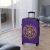 COUNTING BLESSINGS ALL DAY EVERYDAY!!! - Suitcase - Purple