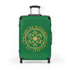 COUNTING BLESSINGS ALL DAY EVERYDAY!!! - Suitcase - Green