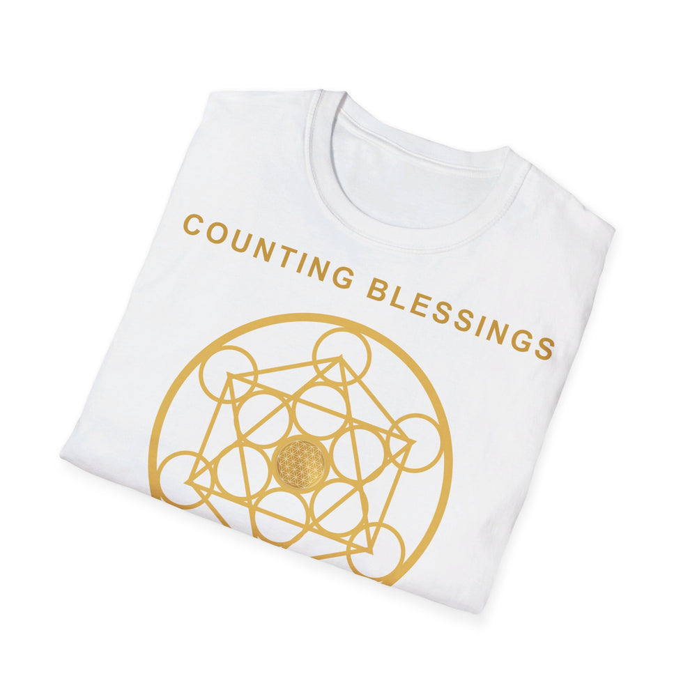 COUNTING BLESSINGS ALL DAY EVERYDAY!!! - Unisex Soft-Style T-Shirt