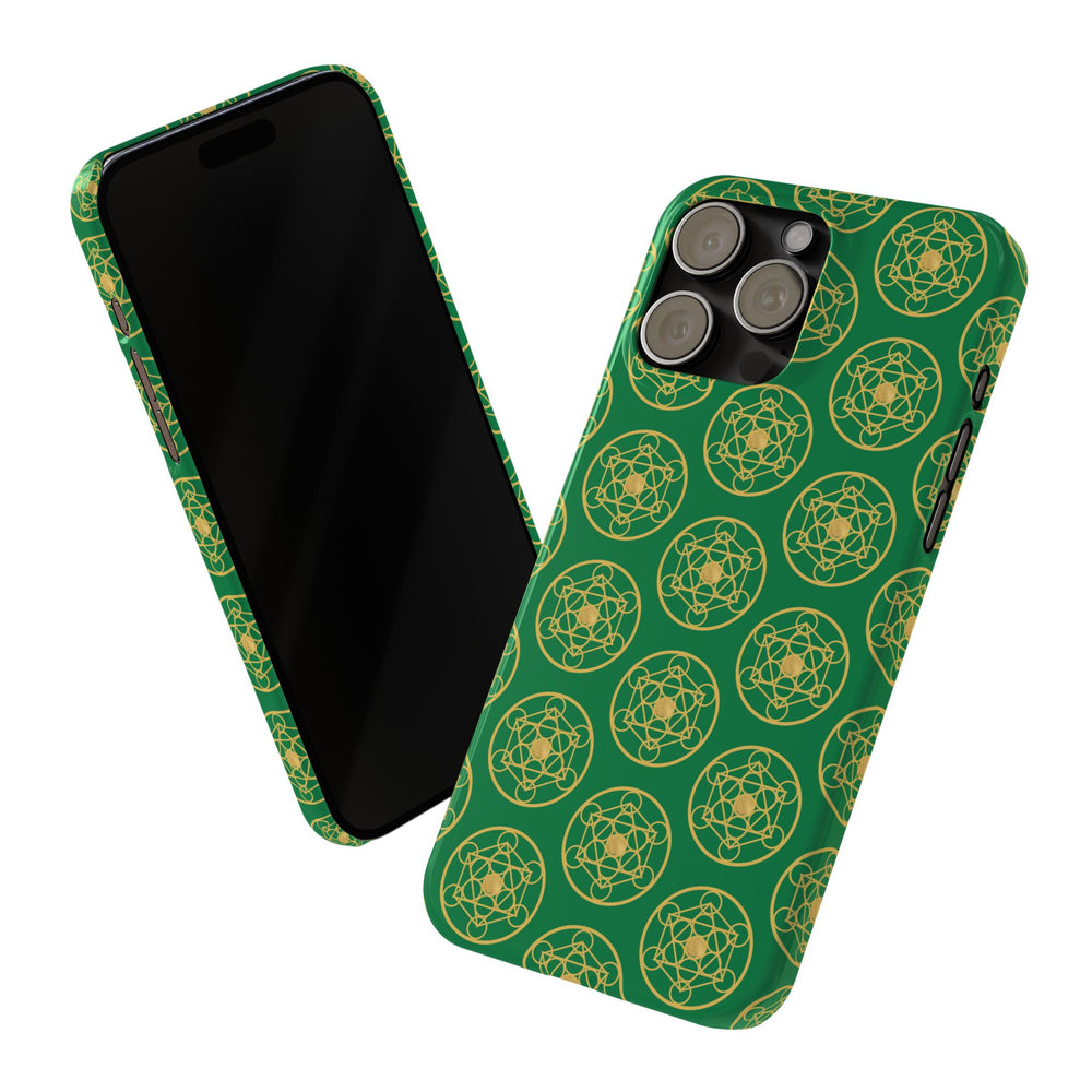 DYNYSTY - Slim Phone Cases, Case-Mate - Green