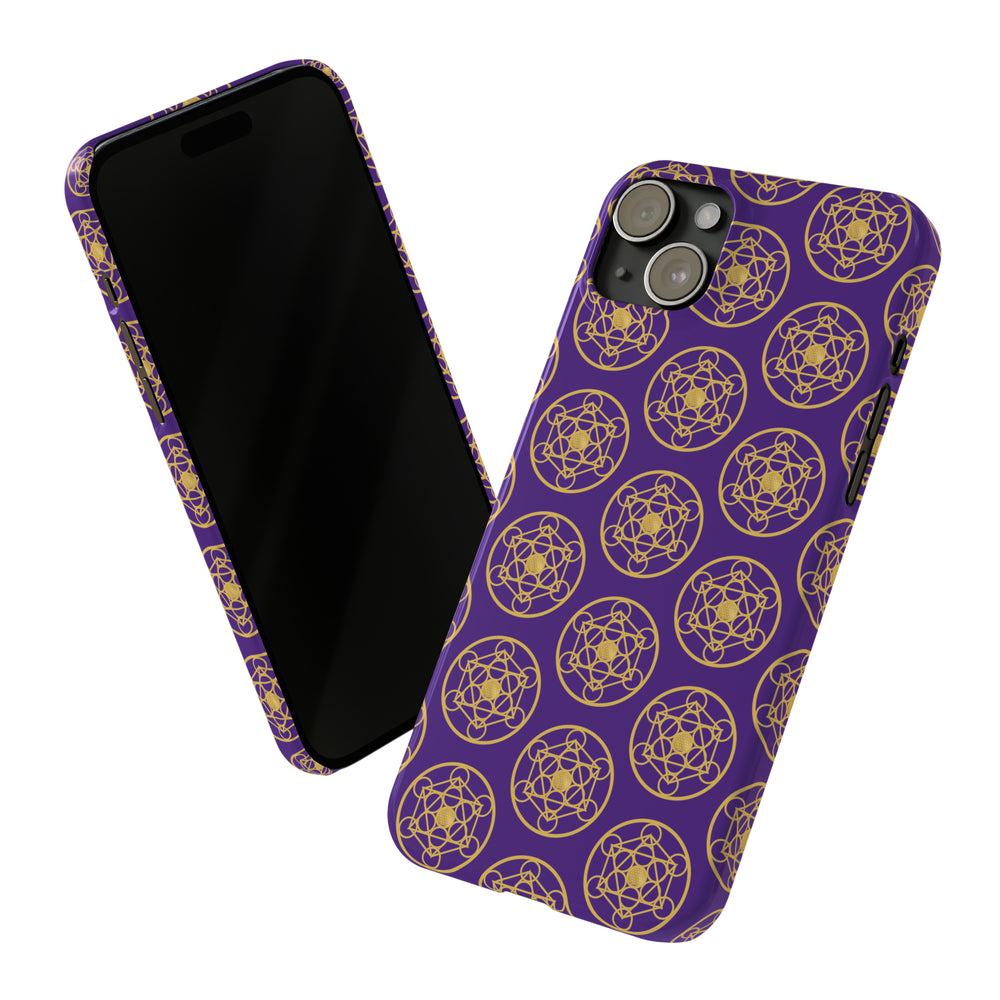 DYNYSTY - Slim Phone Cases, Case-Mate - Purple