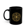 KNOWLEDGE  WISDOM  UNDERSTANDING - 11oz Black Mug