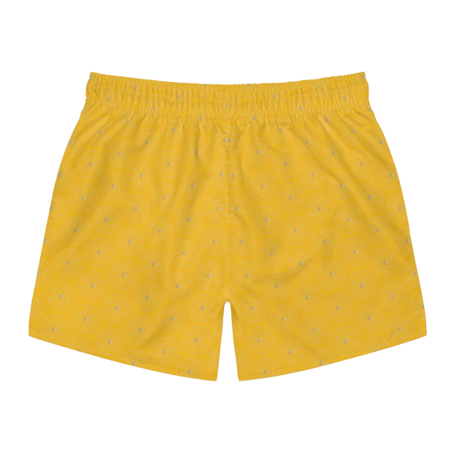 DYNYSTY - Swim Trunks (AOP) - Yellow